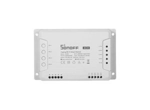 8021000113608 - Trade Shop Traesio - sonoff 4CHR3 wi-fi smart switch 4 kanal alexa google