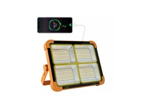 8021000114247 - Trade Shop Traesio - beacon light 120 w notfall tragbare wiederaufladbare solar panel power bank usb