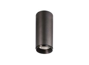 8021000116104 - Trade Shop Traesio - deckenstrahler zylinder led deckenleuchte cct 10W 2 in 1 3000K 4000K modern Schwarz - Schwarz