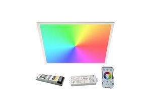 8021000117446 - Trade Shop Traesio - ultra schlankes led paneel kit 94W steuergerät smart wifi 24V RGB+3000K rgbw alexa google