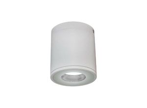 8021000117767 - Trade Shop Traesio - strahler deckenleuchte bad badewanne dusche kasten GU10 wasserdicht IP65 Weiß - Weiß