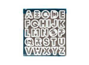 8021000202876 - Kuchenformen Set Alphabet Buchstabe Keksformen Konditoreiset