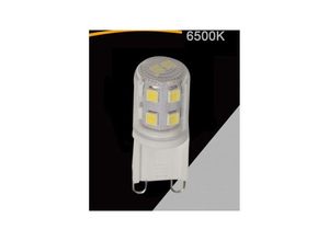 8021000203668 - Trade Shop Traesio - G9 led röhrenförmige glühbirne 25 w 280 lm licht 3000K 4000K 6500K SPARAC-G9-25W-CE1 Kühles Weiß - Kühles Weiß