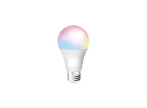 8021000209462 - Trade Shop Traesio - intelligente glühbirne A60 10W led rgb cct dimmbar wifi E27 app alexa google