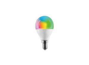 8021000209479 - Trade Shop Traesio - intelligente glühbirne smart G45 E14 55W 350LM wifi led rgb cct dimmbar app