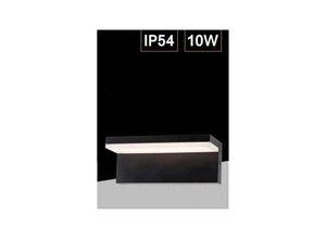 8021000214916 - Trade Shop Traesio - aussenwandleuchte led 10 w wandleuchte schwarz fassade IP54 B82-N Kühles Weiß - Kühles Weiß 8021000214916 - Trade Shop Traesio - aussenwandleuchte led 10 w wandleuchte schwarz fassade IP54 B82-N Kühles Weiß - Kühles Weiß