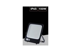 8021000215005 - Trade Shop Traesio - ultra schlank 150W aussen led strahler IP65 einstellbares licht 4000K 6500K 3000K JR-150W Kühles Weiß - Kühles Weiß