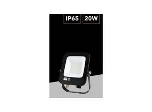 8021000215050 - Trade Shop Traesio - ultraflacher led-scheinwerfer 20 w aussen IP65 einstellbares licht 6500K 3000K 4000K JR-20W Warmes Weiß - Warmes Weiß