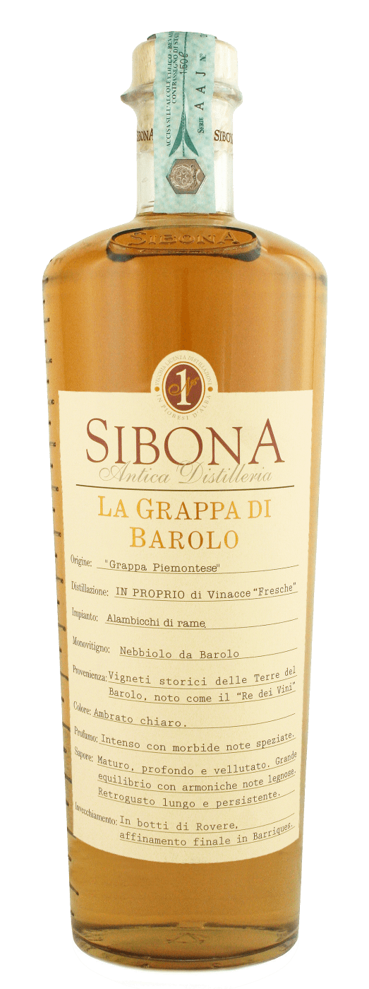 8021425504302 - Sibona Grappa di Barolo - 15l Magnumflasche