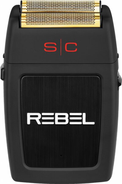 8021660018473 - Rebel Professioneller Doppelfolienrasierer mit Super-Torque-Motor