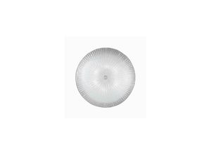 8021696008622 - Shell - 6 Light Indoor Flush Wand-   Deckenleuchte Chrom mit Klarglas E27 - Ideal Lux