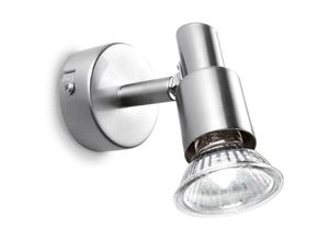 8021696018829 - Slem - 1 Light Ceiling Flush Light Nickel GU10 - Ideal Lux