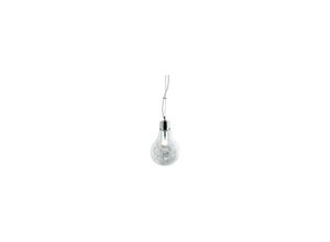 8021696033679 - Luce Max - Glühbirnenform Kleine Decke Anhänger 1 Licht Chrom E27 - Ideal Lux