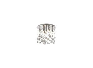 8021696077796 - Deckenlampe Moonlight chrom Metall Kristall 8-flg