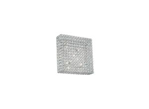 8021696080345 - Admiral - 6 Light Indoor Square Medium Flush Light Chrom G9 - Ideal Lux