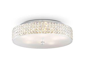 8021696087863 - Roma - 9 Light Large Flush Deckenleuchte Chrom G9 - Ideal Lux