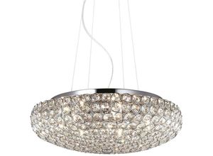 8021696087979 - King - 7 Licht kleine Decke Anhänger Chrom G9 - Ideal Lux