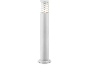 8021696109138 - Idealluxlighting - Ideal Lux Tronco - 1 leichter Außenpoller weiß IP44 E27