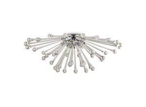 8021696111117 - Pauline - 5 Light Indoor Medium Wand   Decke Hellgrau G9 - Ideal Lux