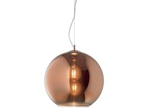 8021696111919 - Nemo - 1 Light Medium Dome Deckenanhänger Kupfer E27 - Ideal Lux