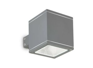 8021696121963 - Snif - 1 Licht Outdoor Up Down Wandleuchte Anthrazit Kitt IP44 G9 - Ideal Lux