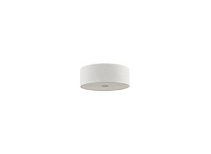 8021696122205 - - Woody - 5 Light Large Ceiling Flush Light Weiß E27