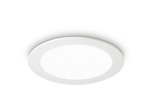 8021696123974 - Groove - led 1 Light Small Round Warm Einbaustrahler Weiß - Ideal Lux