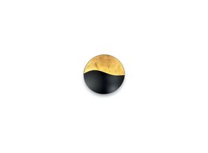 8021696133300 - Ideallux Wandleuchte Sunrise G9 schwarz   gold Ø 35 cm