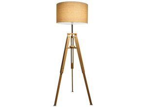 8021696137827 - Ideal Lux Klimt - 1 Licht Stehleuchte Natural E27