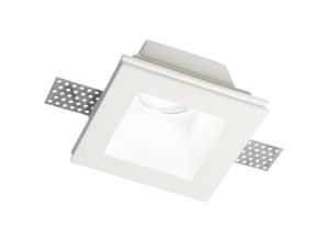 8021696139029 - Samba - 1 Light Square Einbaustrahler Weiß GU10 - Ideal Lux