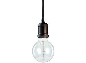 8021696139425 - Frida - 1 Lichtdeckenanhänger Schwarz - Ideal Lux