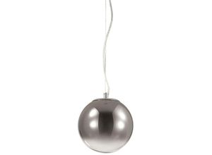 8021696140711 - Ideal Lux Mapa - 1 Light Globe Deckenanhänger Chrom Shade