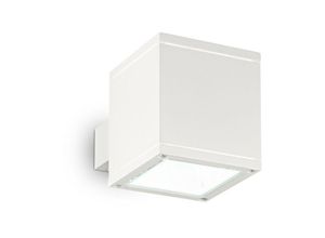 8021696144276 - Snif - 1 Licht Outdoor Up Down Wandleuchte Weiß Putty IP44 G9 - Ideal Lux