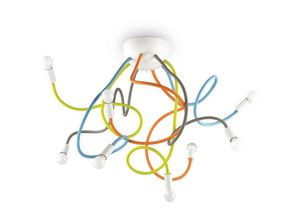 8021696159010 - Multiflex - 8 Light Multi Arm Deckenleuchte Multicolor - Ideal Lux