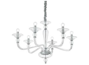 8021696159959 - Danieli - 6 Licht Pendelleuchte Trasparent E14 - Ideal Lux