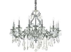 8021696164953 - Gioconda - 12 Licht Pendelleuchte Silber - Ideal Lux