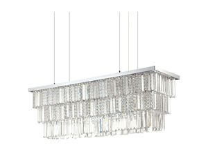 8021696166360 - Martinez - 8 Licht Decke Anhänger Chrom - Ideal Lux