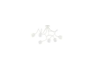 8021696174921 - Octopus - 6 Light Multi Arm Deckenleuchte Weiß - Ideal Lux