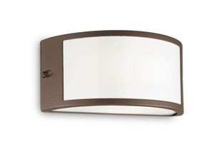 8021696213217 - Rex - 1 Licht Außenwandleuchte Kaffee IP44 - Ideal Lux