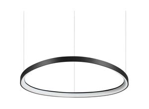 8021696247281 - Ideal Lux Lighting - Dekorative integrierte LED-Pendelleuchte Schwarz 3000K