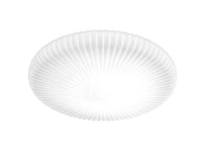 8021696265841 - Atrium Integrierte LED-Deckenleuchte aus gemustertem Glas weiß 3600 lm 3000 k - Ideal Lux