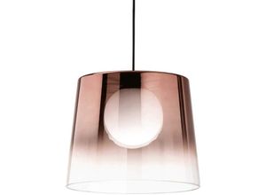 8021696271316 - Ideal Lux Lighting - Ideal Lux fade Dome Pendant Deckenleuchte Glas Amber Shade