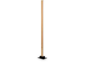 8021696284484 - Craft Dimmbare LED-Stehleuchte Holz eingebauter Schalter 3000K - Ideal Lux