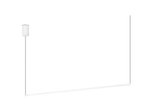 8021696285085 - Ideal Lux Lighting - Ideal Lux essence Integrierte led Pendelleuchte Weiß 126cm 3000K