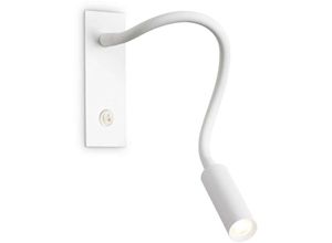 8021696285320 - Ideal Lux Lighting - Ideal Lux io Wandleseleuchte Weiß 3000K