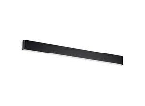 8021696287591 - Delta 110 cm integrierte LED-Wandleuchte Schwarz 3000 k - Ideal Lux