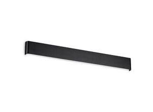 8021696287614 - Delta 83 cm integrierte LED-Wandleuchte Schwarz 3000 k - Ideal Lux