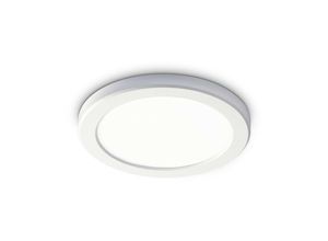 8021696306346 - Aura Rundes LED-Einbaudownlight Weiß 4000K nicht dimmbar - Ideal Lux