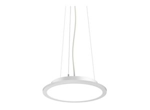 8021696307978 - Fly 35 cm integrierte LED-Pendel-Deckenleuchte Weiß 4000 k IP40 - Ideal Lux