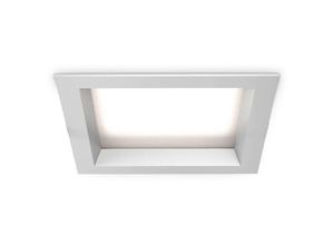 8021696312170 - Basic IP65 Integriertes quadratisches LED-Einbau-Downlight mattweiß 2750 lm 3000 k - Ideal Lux